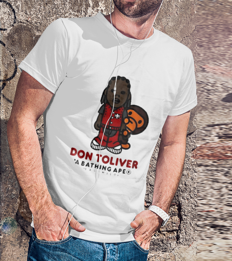 Don Toliver A Bathing Ape Baby Milo Collaboration T-Shirt