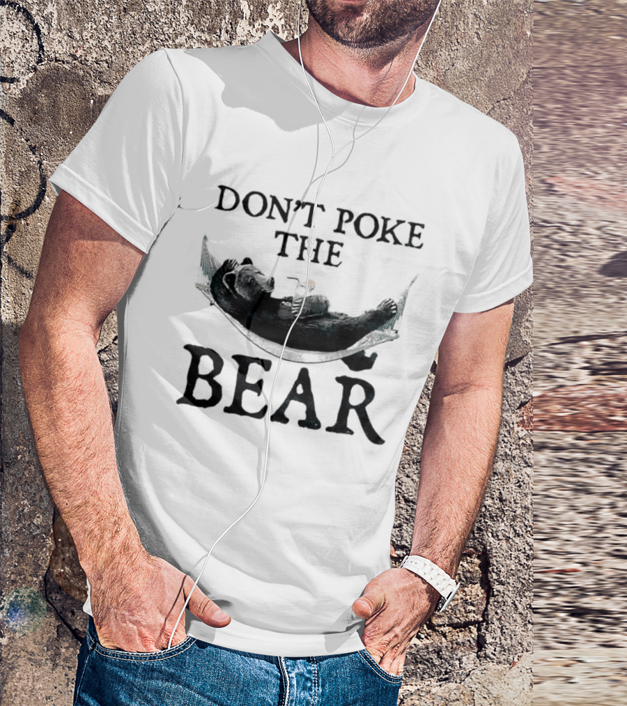 Don't Poke The Bear Black Bear Canoe Adventure T-Shirt