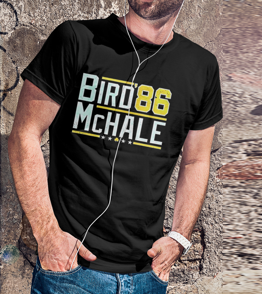 Bird '86 McHale Retro Basketball T-Shirt