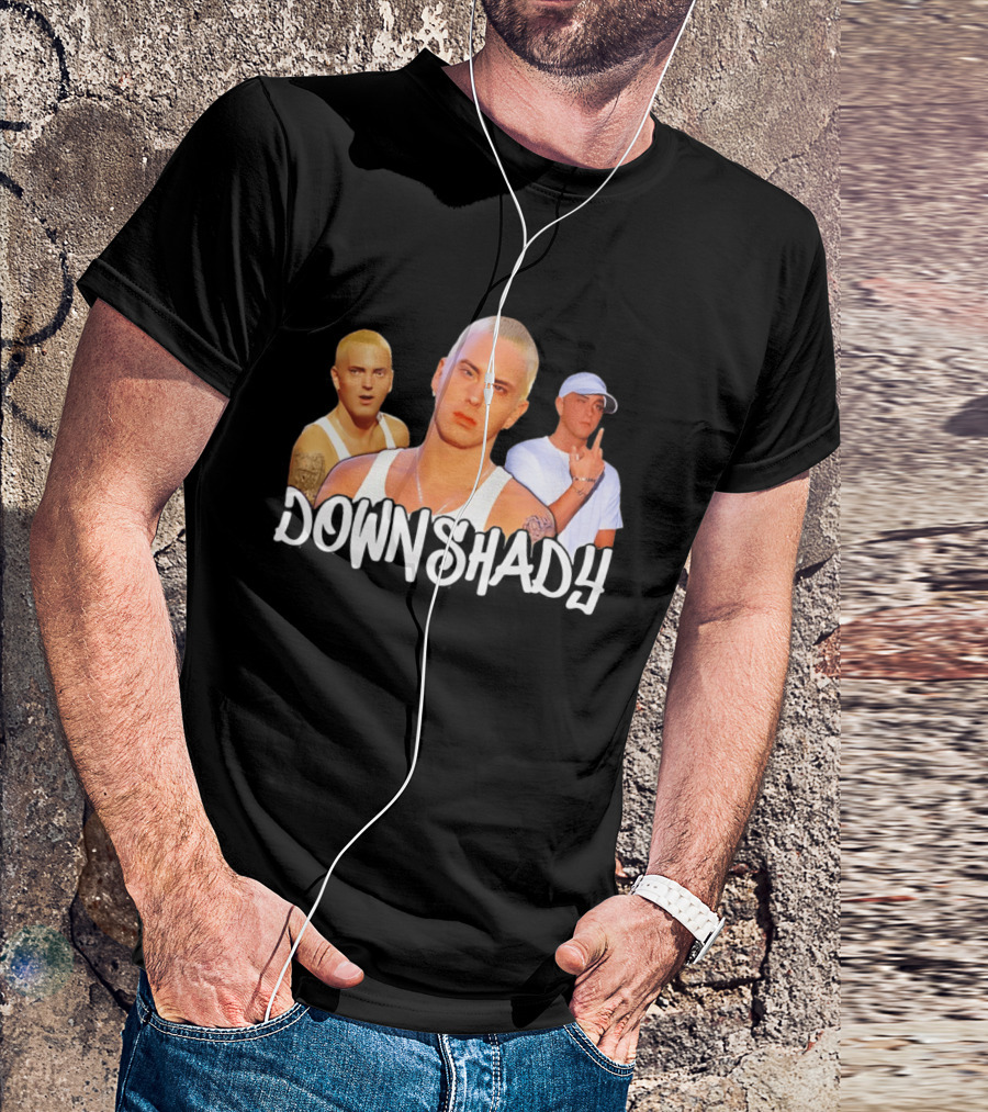 Eminem Down Shady Slim T-Shirt