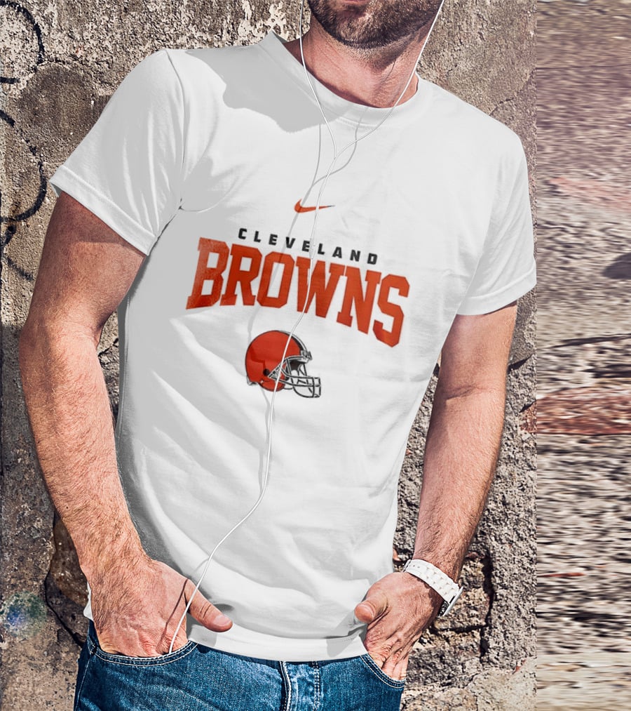 Cleveland Browns Spider Hero Chibi Nike Collaboration NFL Football T-Shirt