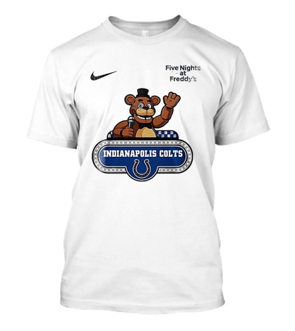 Nike Five Nights At Freddy's Indianapolis Colts Collaboration T-Shirt