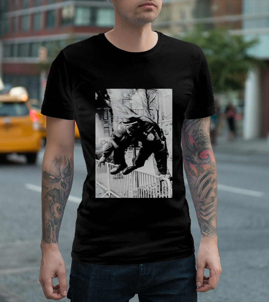Aaron Edwards New York Police Urban Street T-Shirt