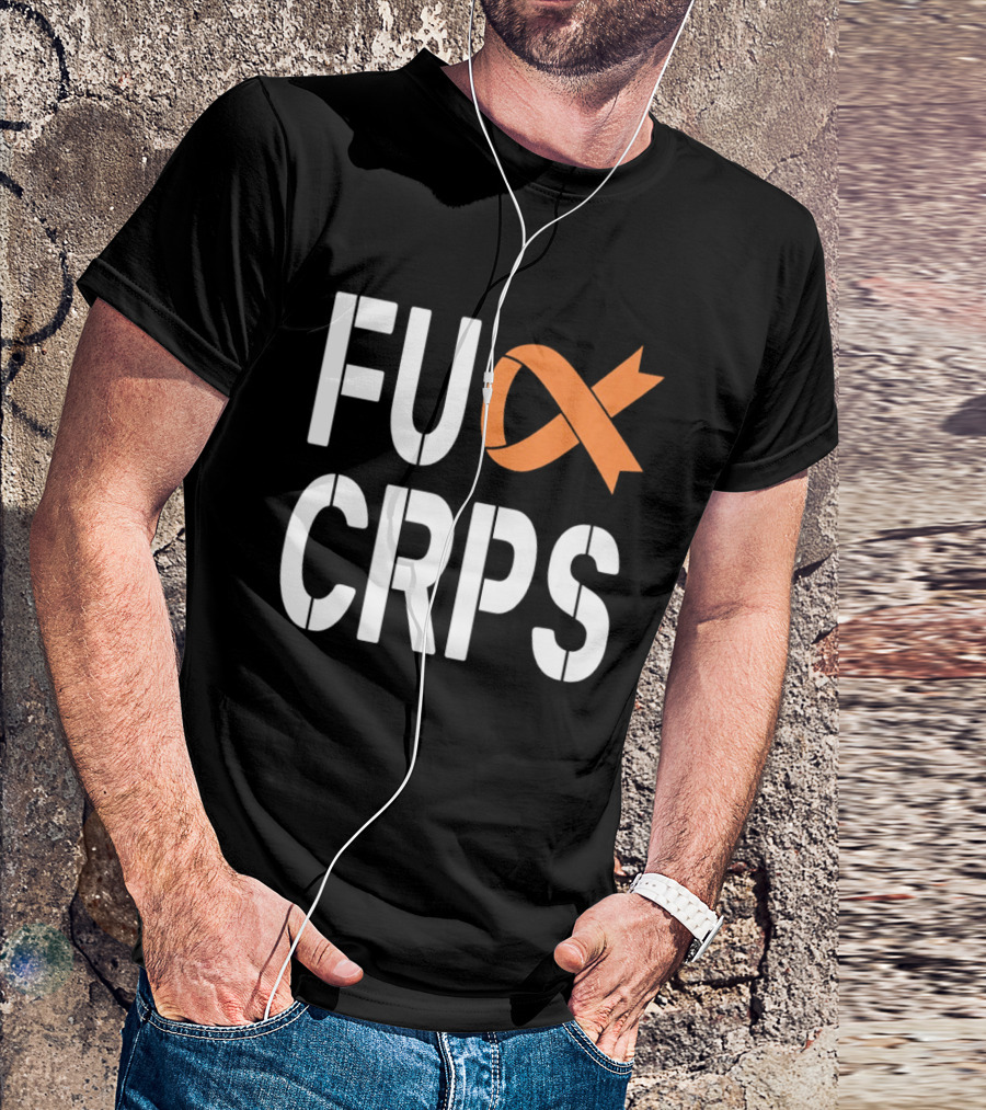 CRPS Awareness Orange Ribbon Support T-Shirt