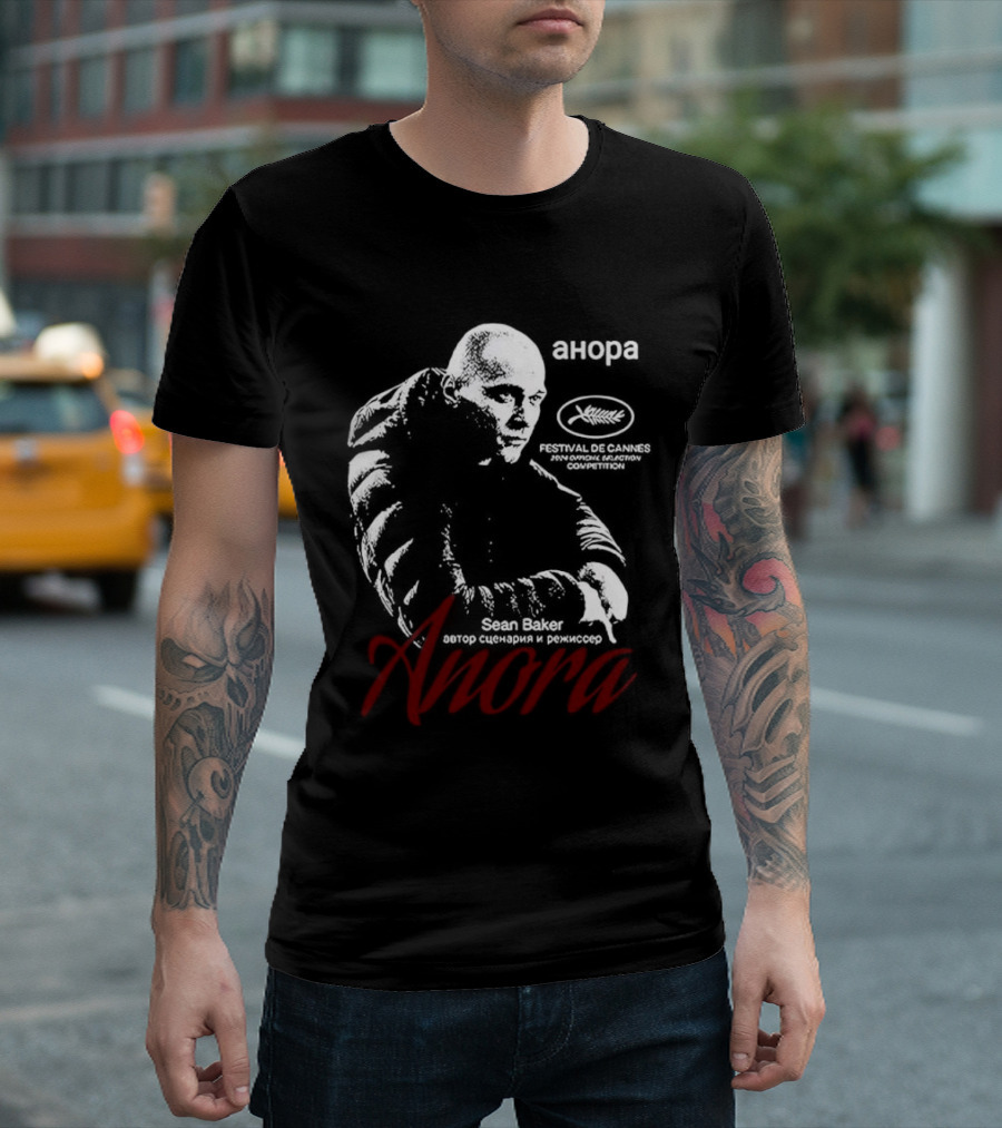 Anora Movie Sean Baker Festival De Cannes 2024 Competition Selection T-Shirt