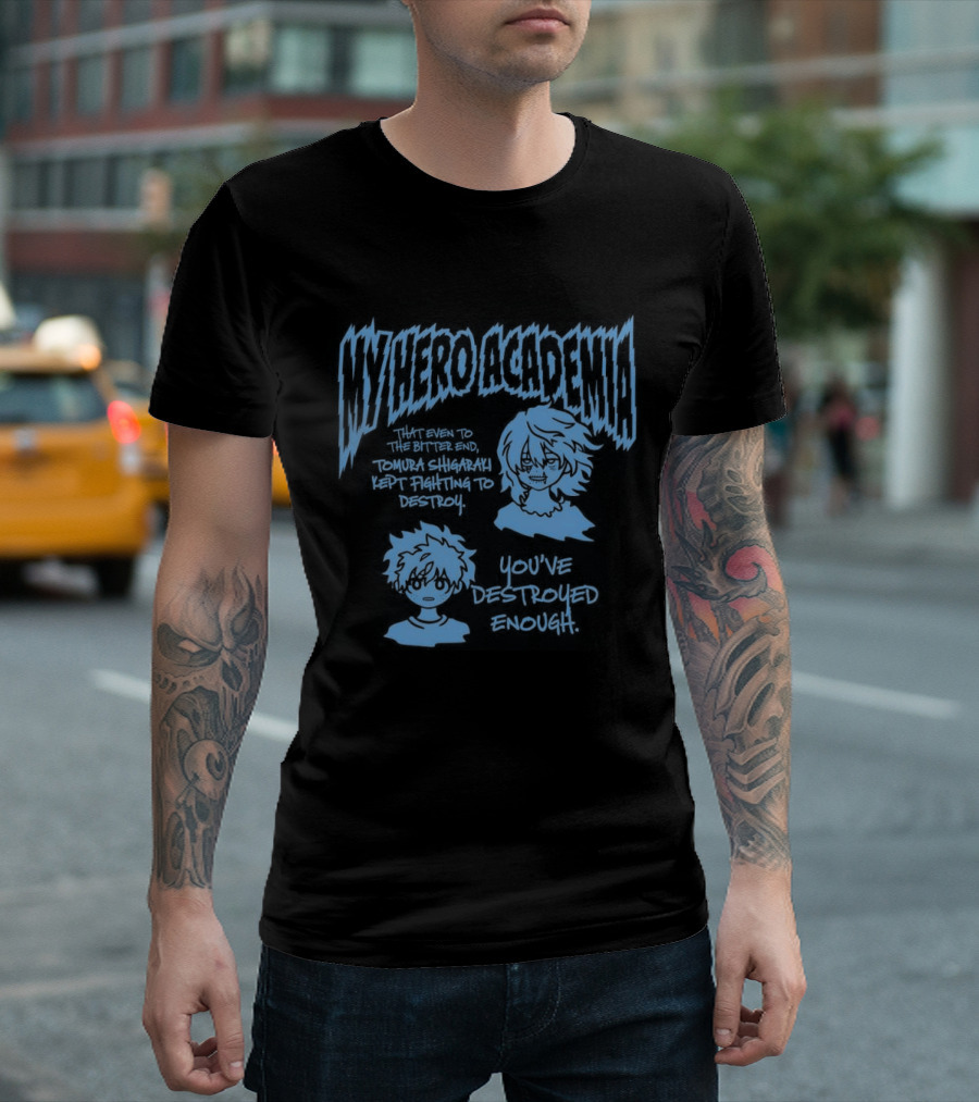 My Hero Academia Izuku Midoriya Tomura Shigaraki Duality Conflict T-Shirt