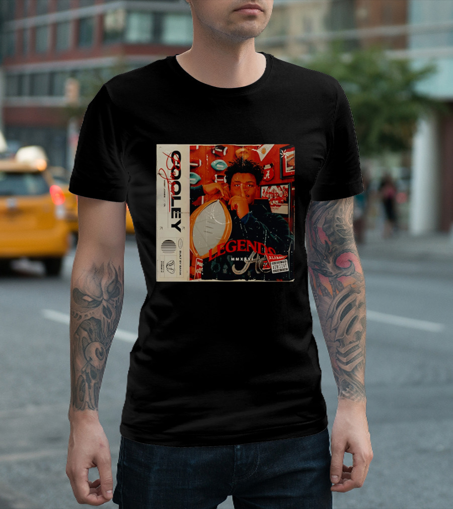 Bryson Cooley Alabama Legends MMXXVI Built By Bama Football T-Shirt