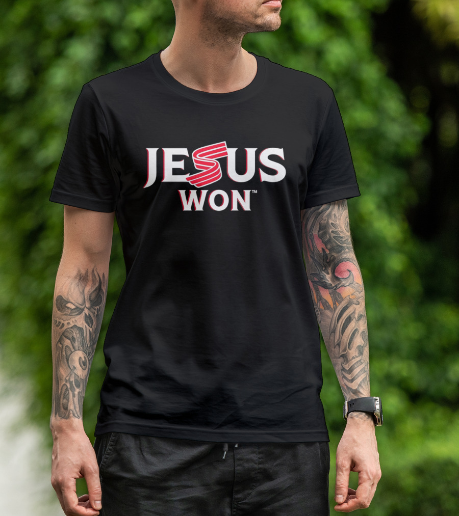Jesus Won John 16 33 United States National Baseball Team T-Shirt
