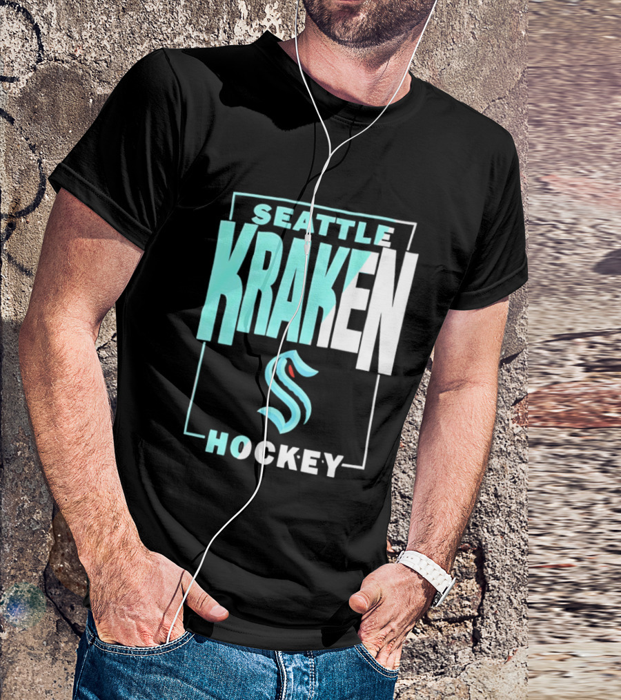 Seattle Kraken S Logo Hockey Team Spirit T-Shirt
