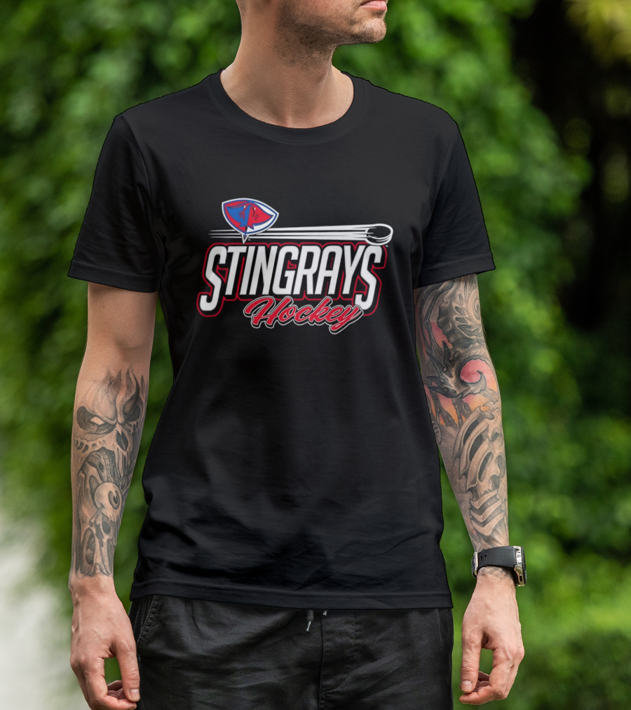 South Carolina Stingrays Hockey Team Merchandise T-Shirt