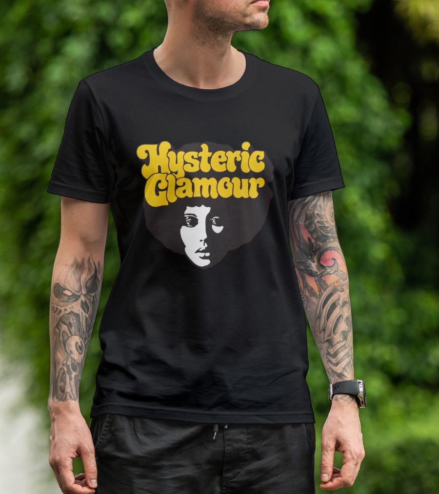 Hysteric Glamour Afro Hair T-Shirt