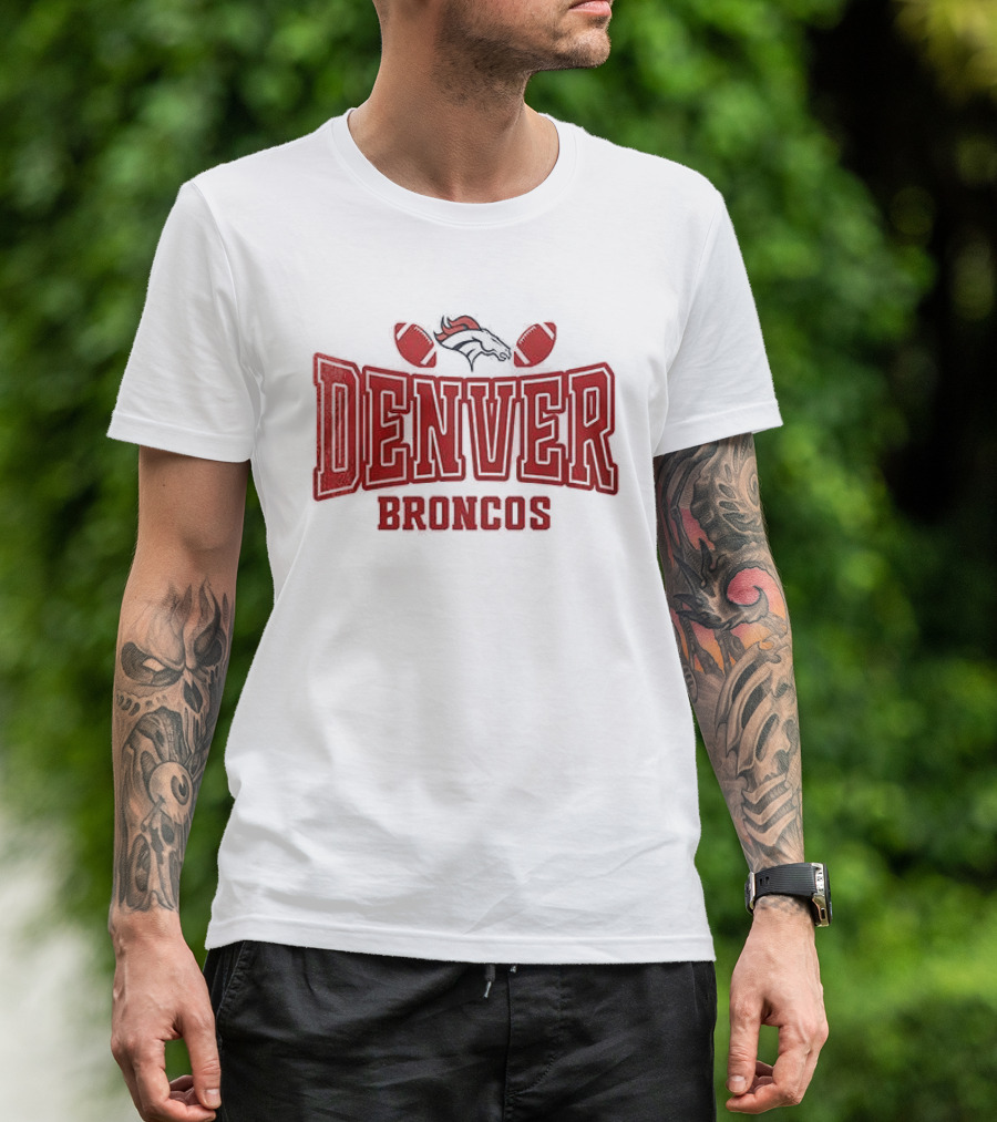 Denver Broncos Valentine's Day Sorry Ladies My Heart Belongs Football Fan T-Shirt