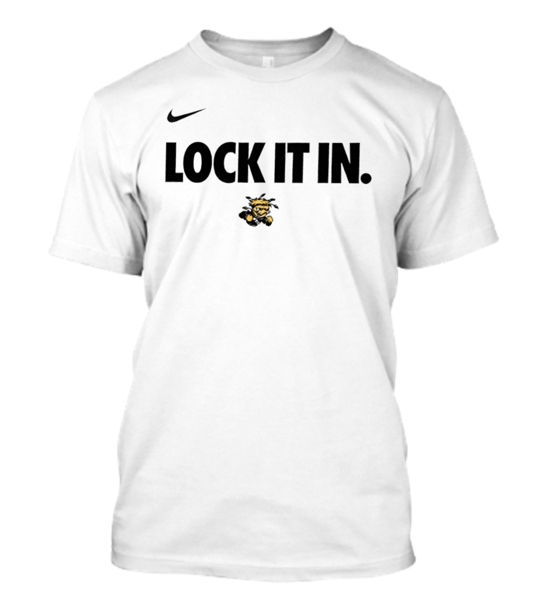 Nike Goshockers Basketball Lock It In Wichita State T-Shirt