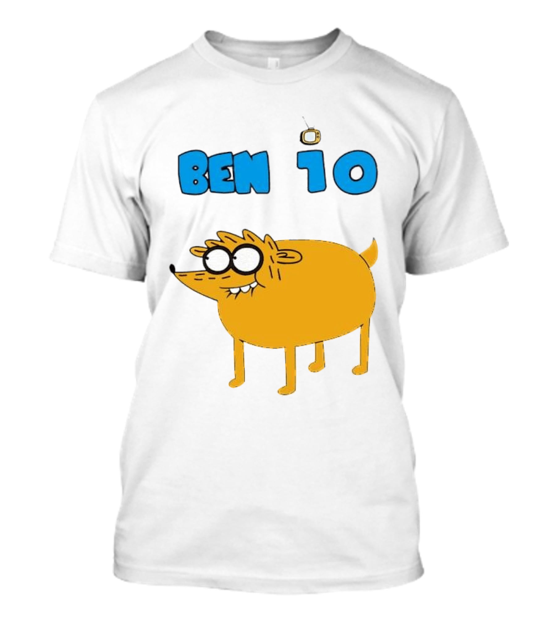 Ben 10 Jake The Dog Crossover Cartoon Network Fan T-Shirt
