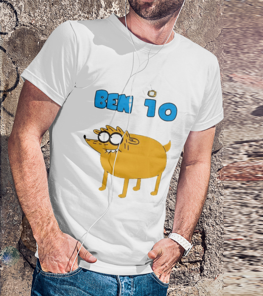 Ben 10 Jake The Dog Crossover Cartoon Network Fan T-Shirt