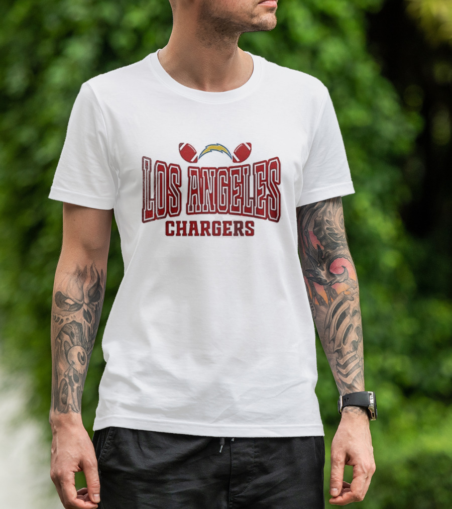 Los Angeles Chargers Sorry Ladies My Heart Belongs Valentine's Day T-Shirt