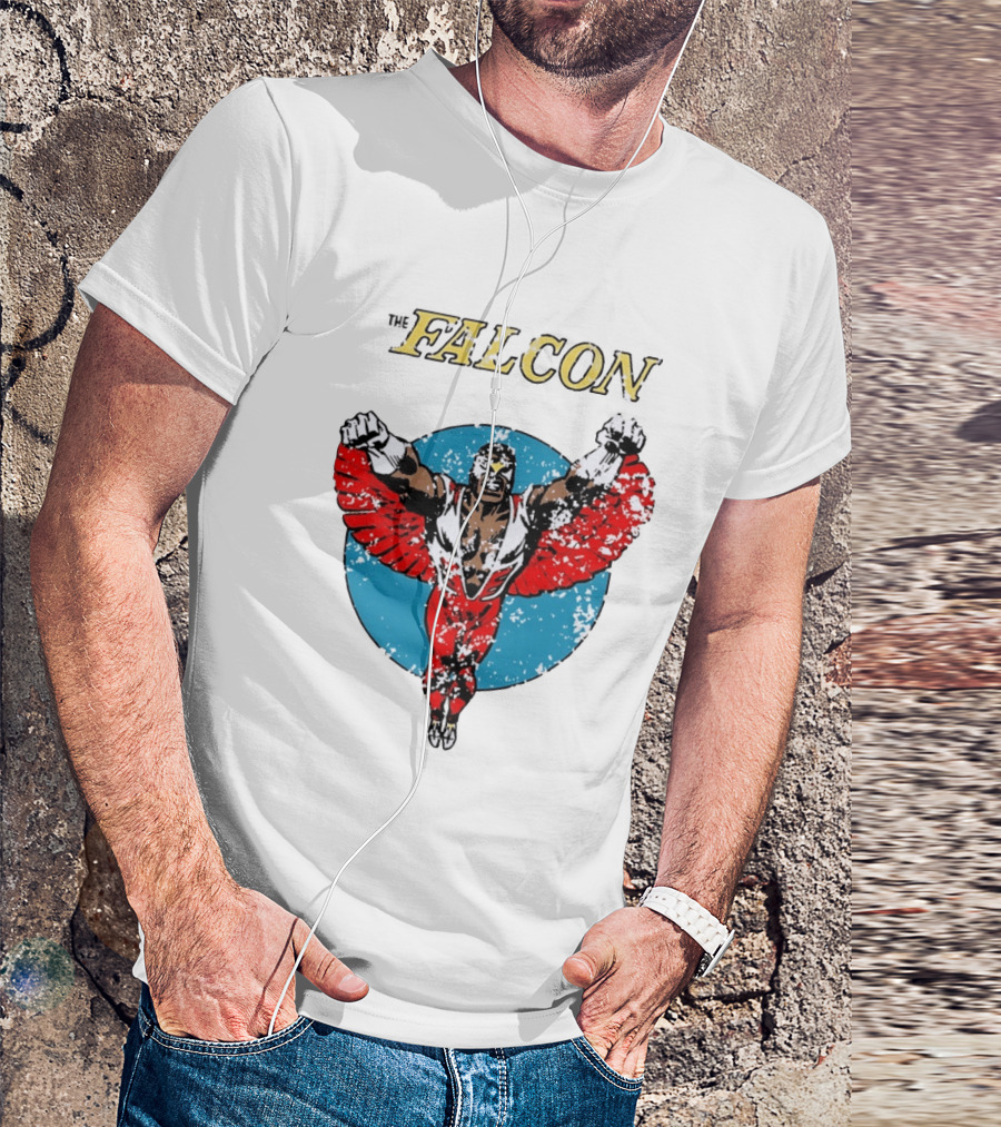 The Falcon Flying Marvel Comics T-Shirt