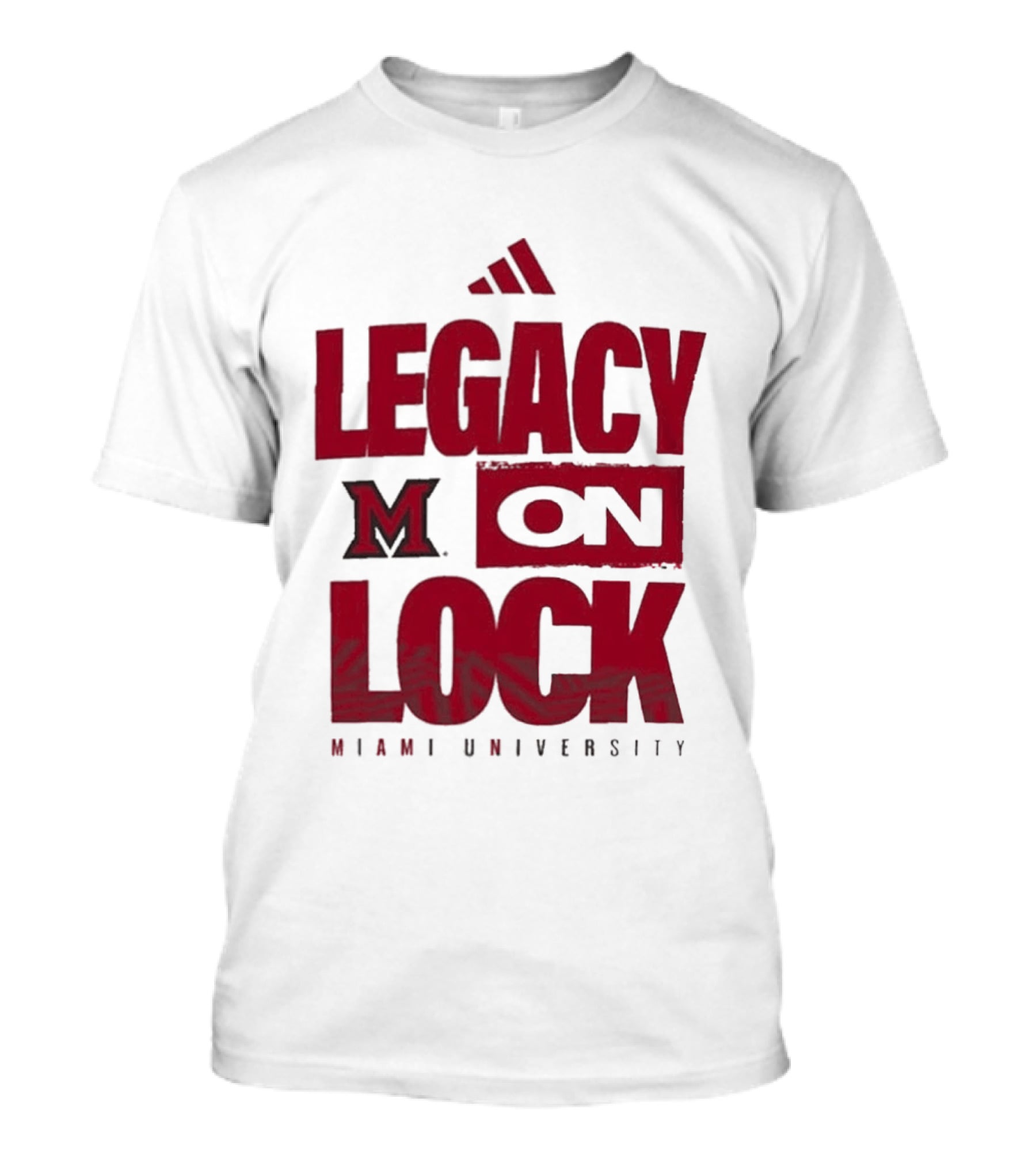 Miami University RedHawks Legacy On Lock T-Shirt