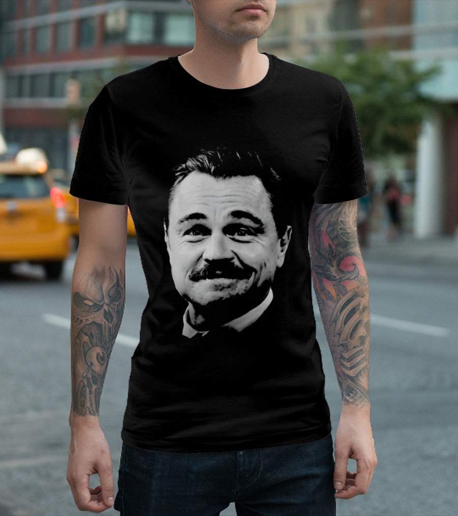 Leonardo Dicaprio Laughing Django Unchained Meme T-Shirt
