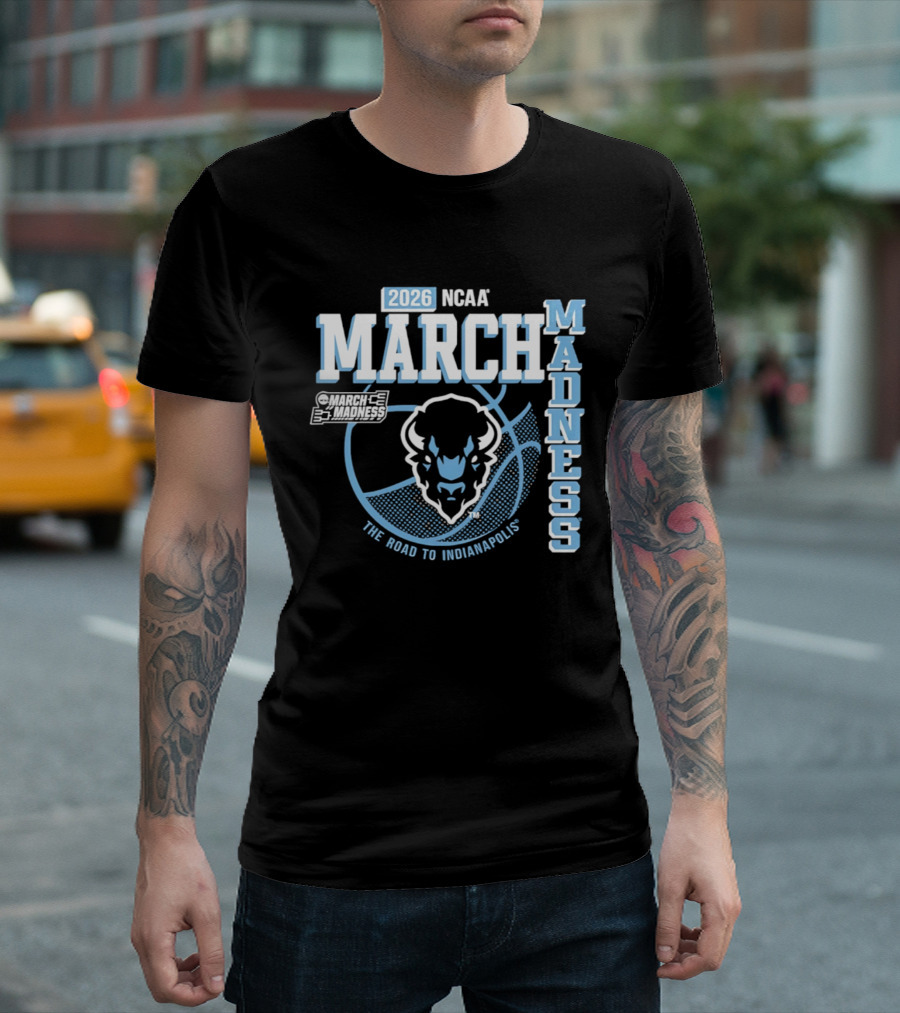 2026 NCAA March Madness Howard The Road To Indianapolis T-Shirt