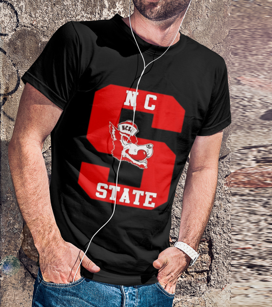 NC State Wolfpack NCSU Red Wolf T-Shirt