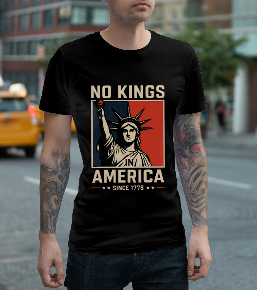 No Kings America Statue Since 1776 Comfort Colors® T-Shirt