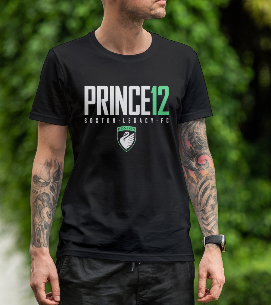 Prince12 Nichelle Prince Boston Legacy FC Swan T-Shirt