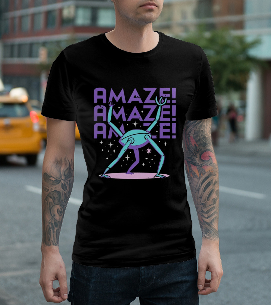 Project Hail Mary Amaze Alien Creature Repeated T-Shirt