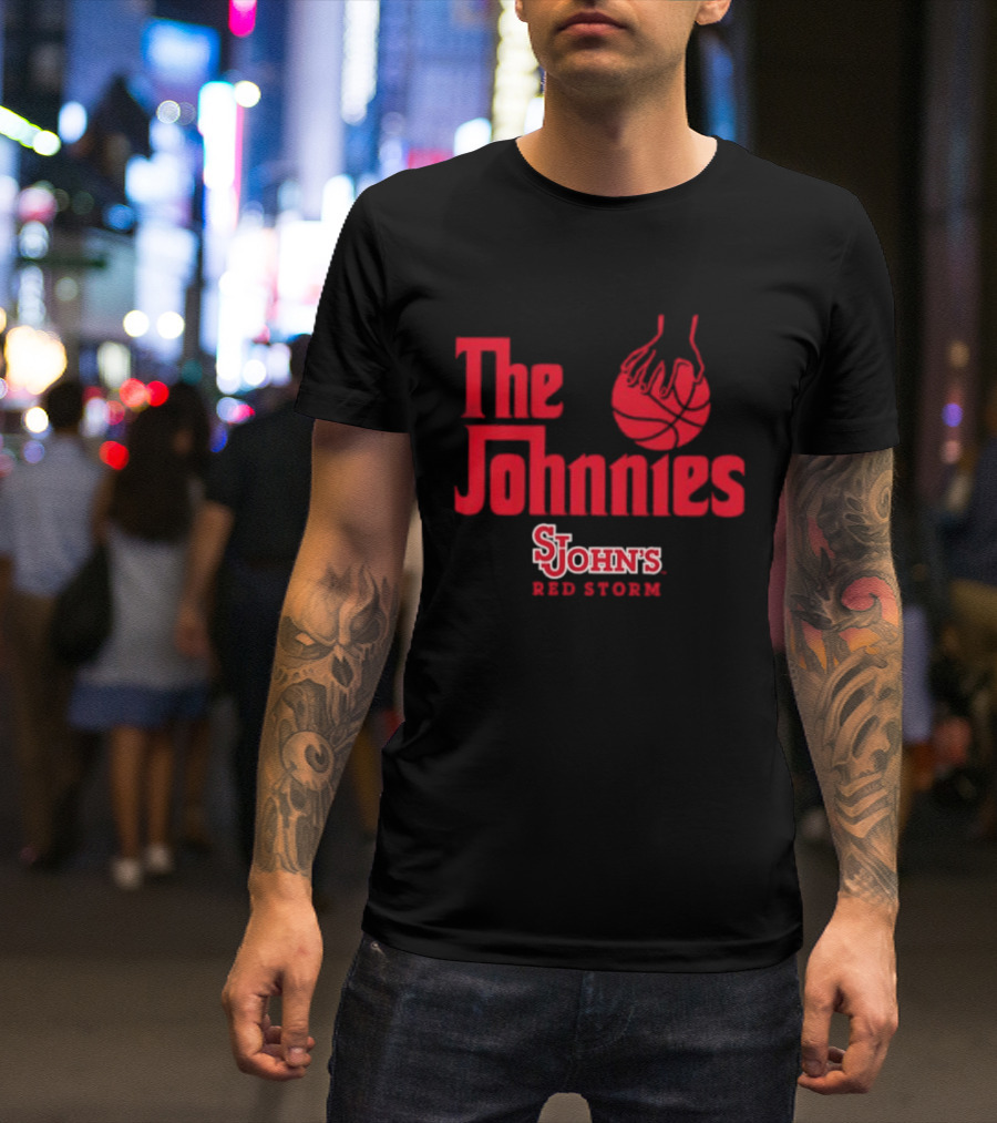 The Johnnies St John's Red Storm Basketball T-Shirt