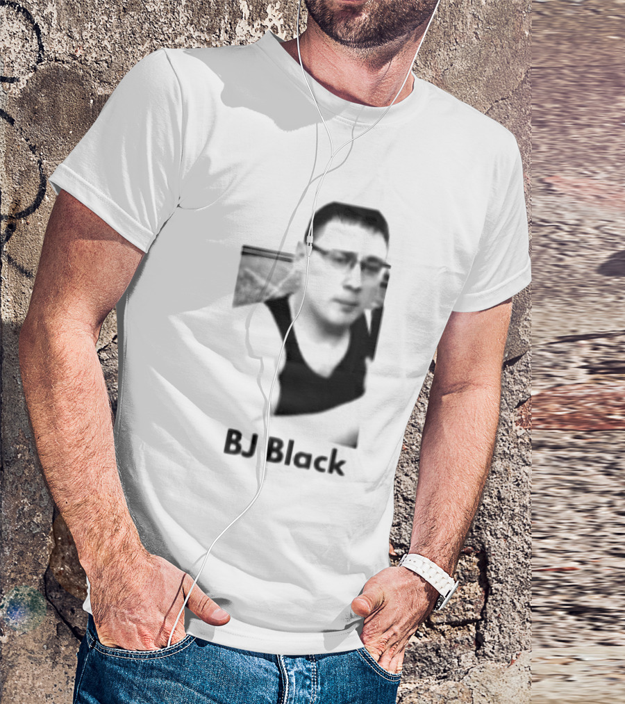 BJ Black Monochrome Sunglasses T-Shirt