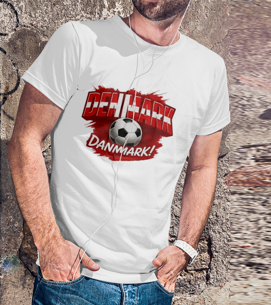 Denmark Danmark Soccer FIFA World Cup 2026 Football Team T-Shirt
