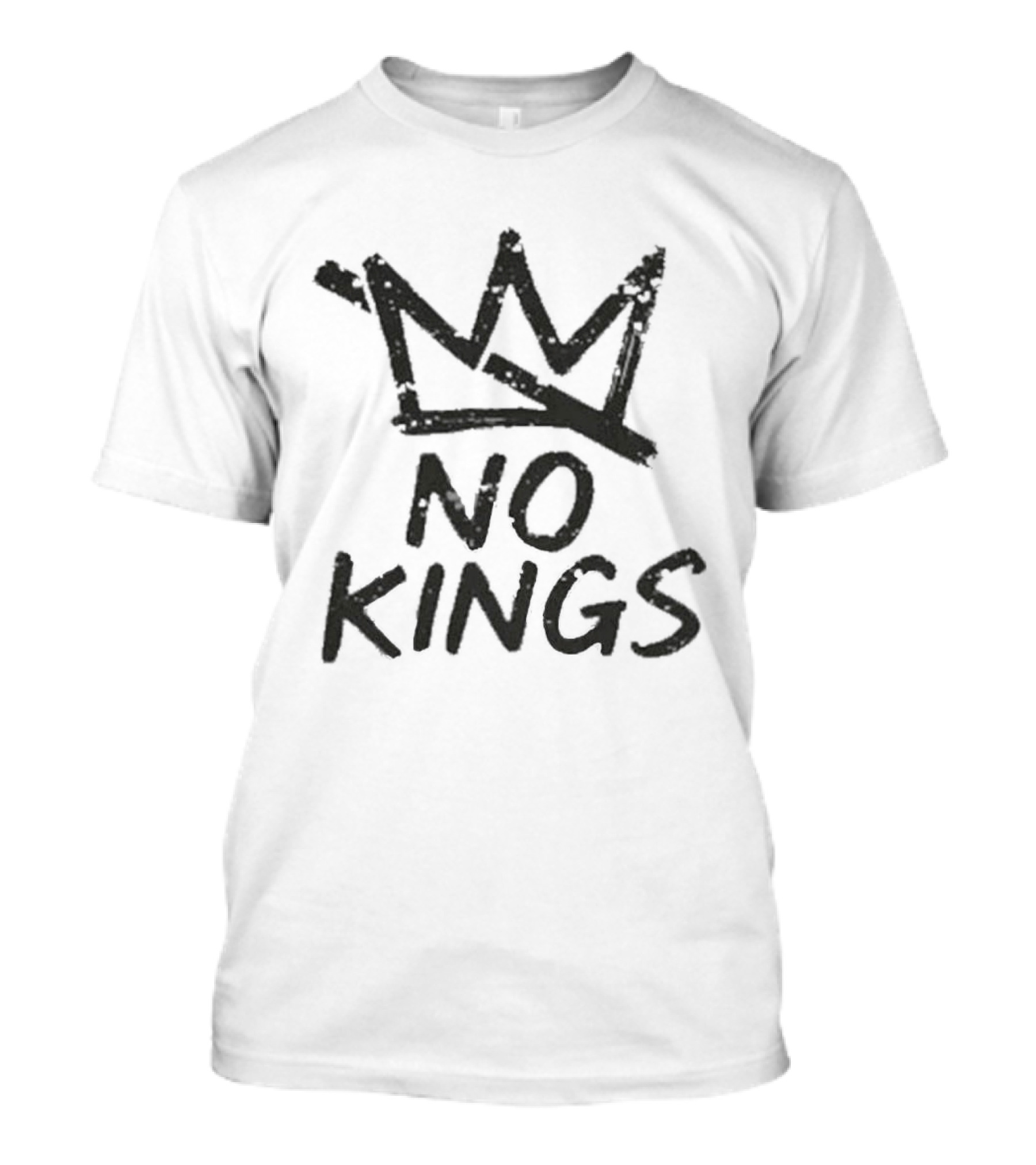 No Kings Crown Anti Monarchy T-Shirt