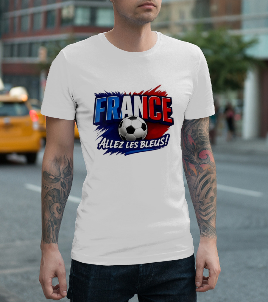 France Allez Les Bleus Soccer FIFA World Cup 2026 T-Shirt