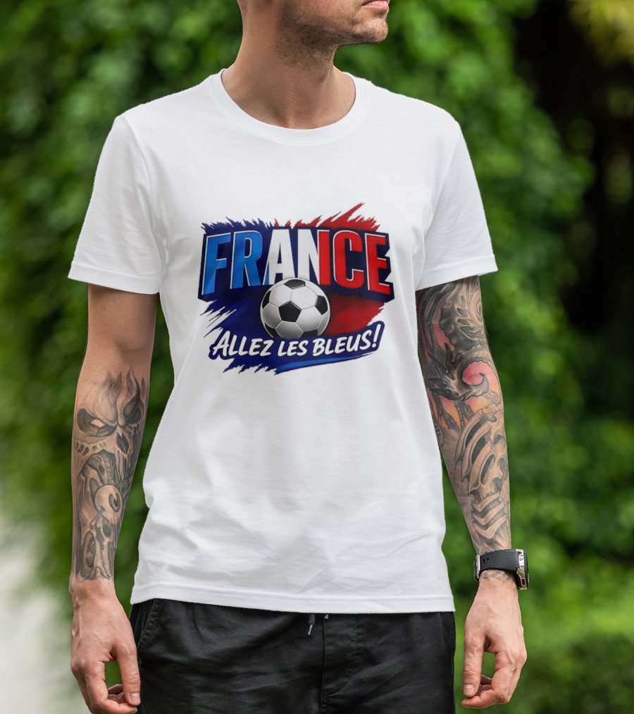 France Allez Les Bleus Soccer FIFA World Cup 2026 T-Shirt