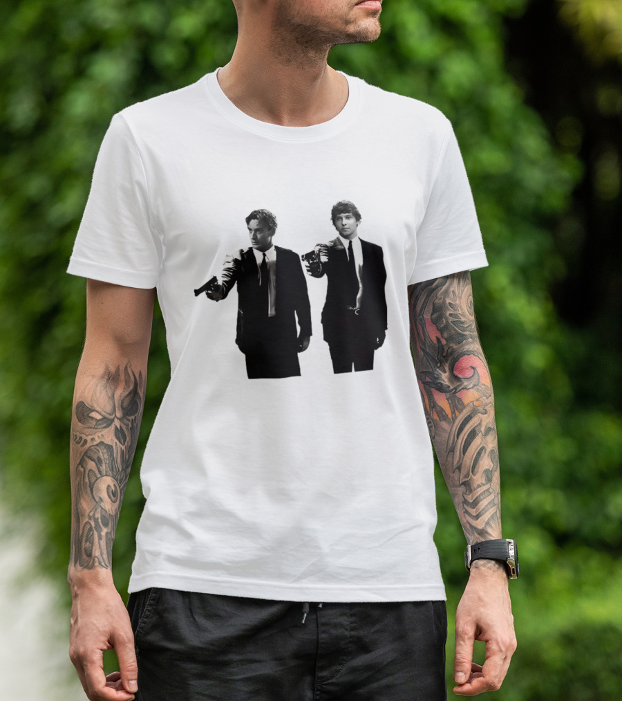 George Russell Kimi Antonelli Pulp Fiction Racing Showdown T-Shirt