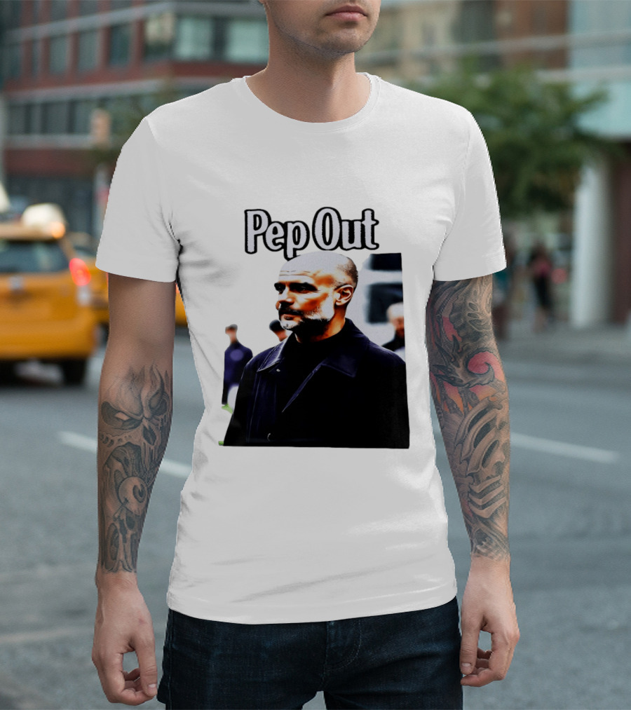 Pep Out Football Manager Critique T-Shirt