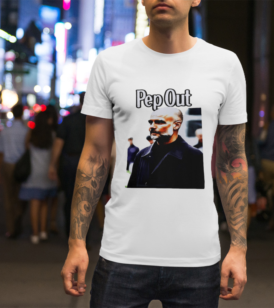 Pep Out Football Manager Critique T-Shirt