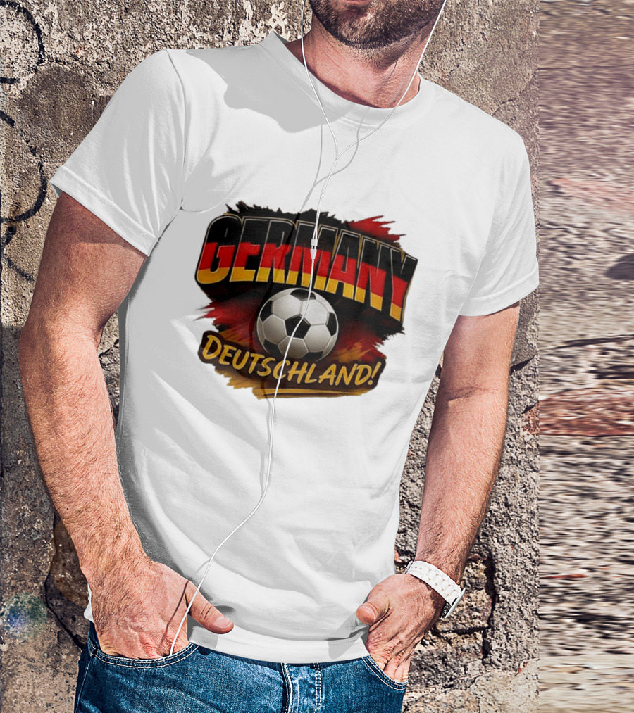 Germany Deutschland Soccer FIFA World Cup 2026 Soccer Ball T-Shirt