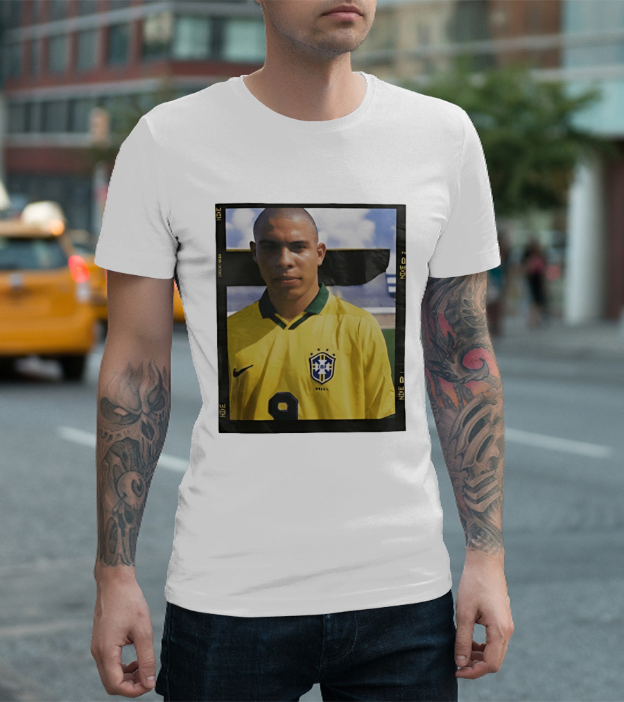 Brazil 2026 Ronaldo Nazario Heritage Nike 9 Jersey T-Shirt