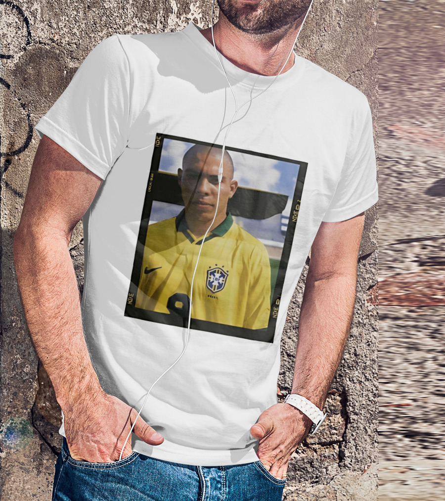 Brazil 2026 Ronaldo Nazario Heritage Nike 9 Jersey T-Shirt