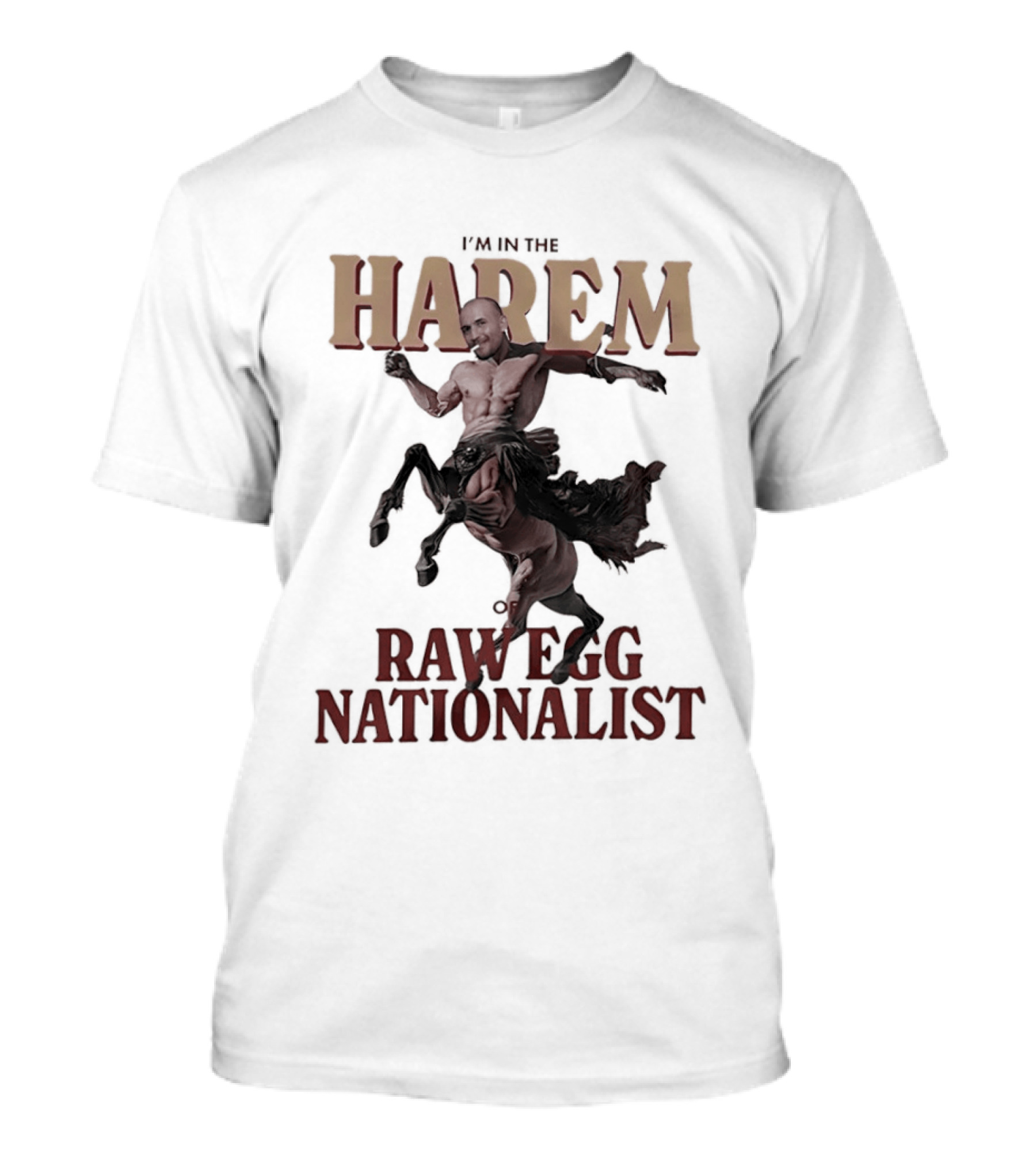 I'm In The Harem Of Raw Egg Nationalist T-Shirt