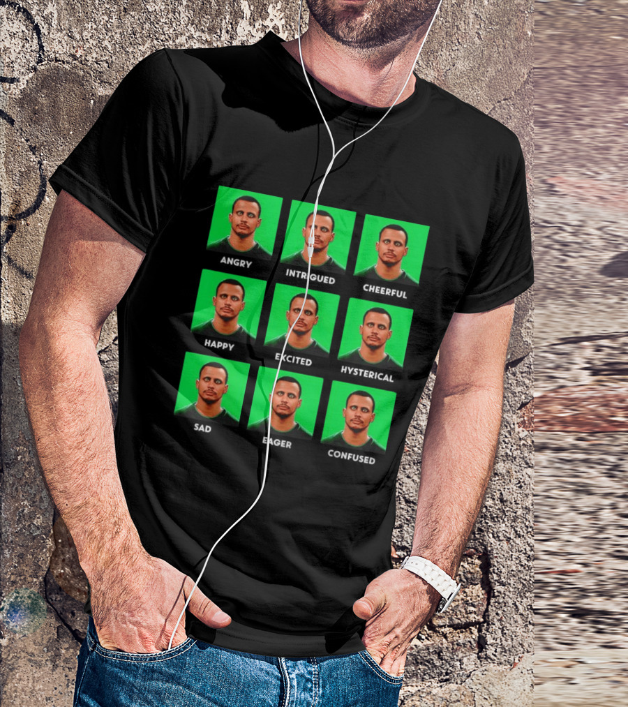 Faces Of Mazzulla Different Expressions T-Shirt