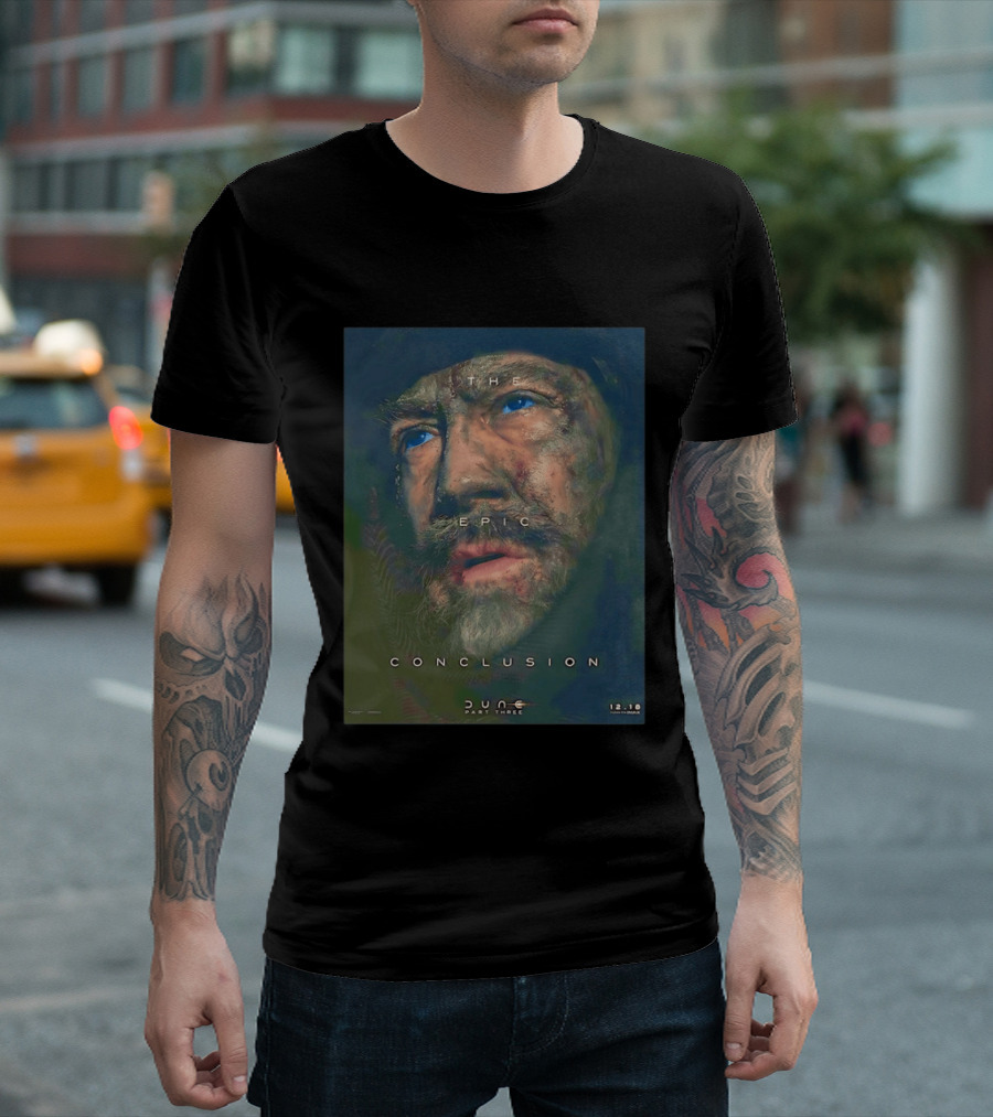 Javier Bardem As Stilgar In Dune Part Three The Epic Conclusion December 18 Release T-Shirt