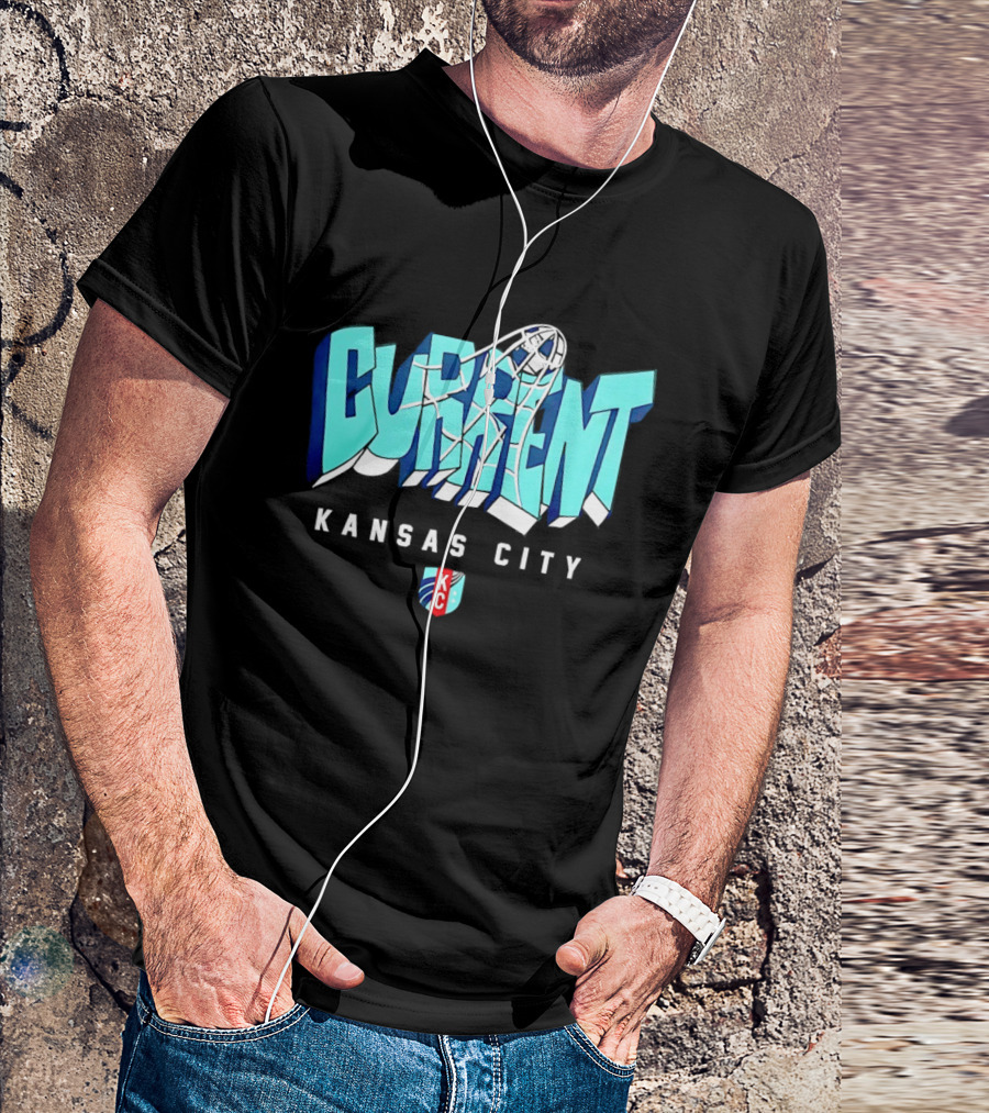 Kansas City Current KC Basketball Net T-Shirt