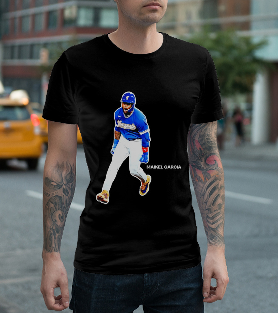 Venezuela Maikel Garcia 2026 World Baseball Classic MVP T-Shirt