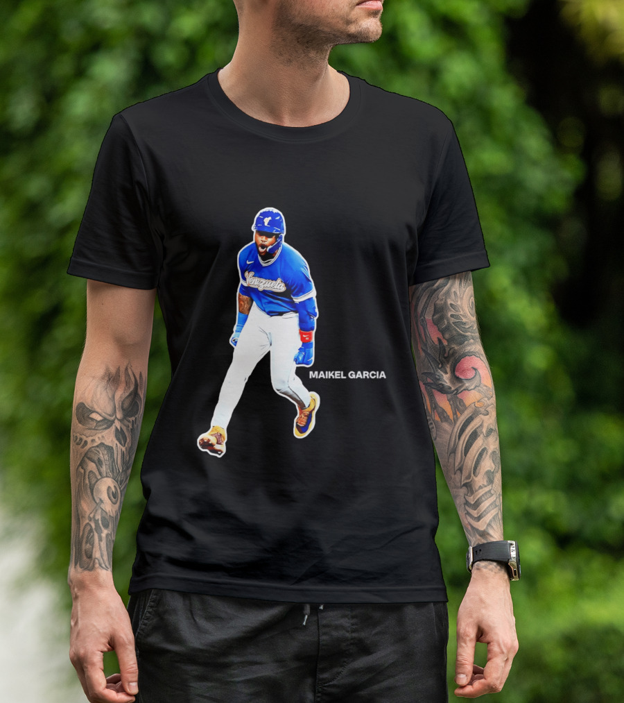 Venezuela Maikel Garcia 2026 World Baseball Classic MVP T-Shirt