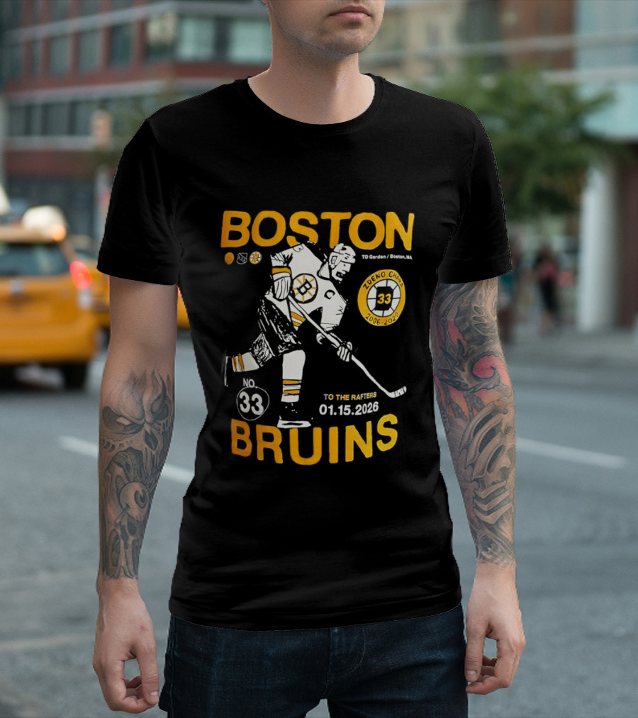 Boston Bruins 1924 Hockey Champion 2026 To The Rafters 01.15.2026 T-Shirt