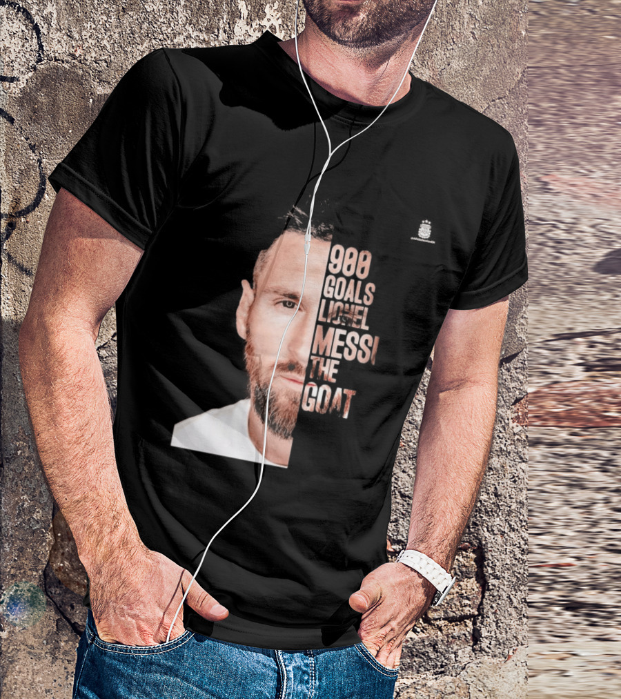 Lionel Messi The GOAT 900 Goals T-Shirt