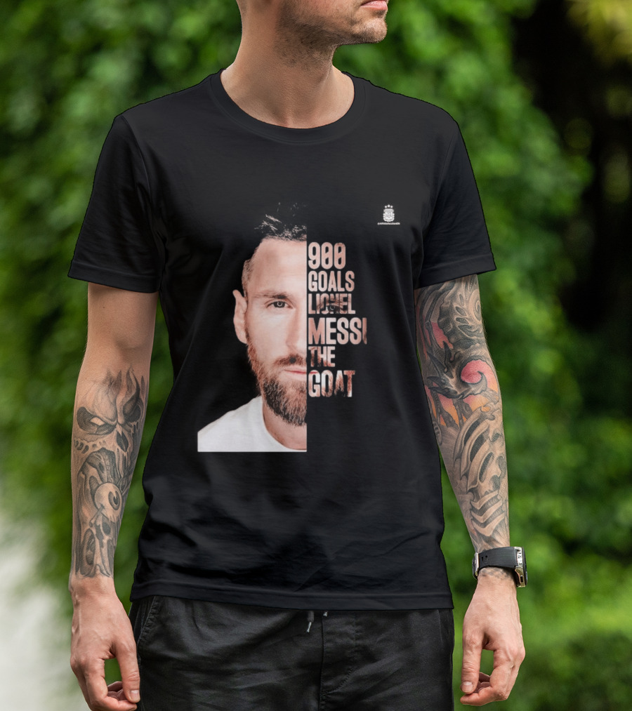 Lionel Messi The GOAT 900 Goals T-Shirt