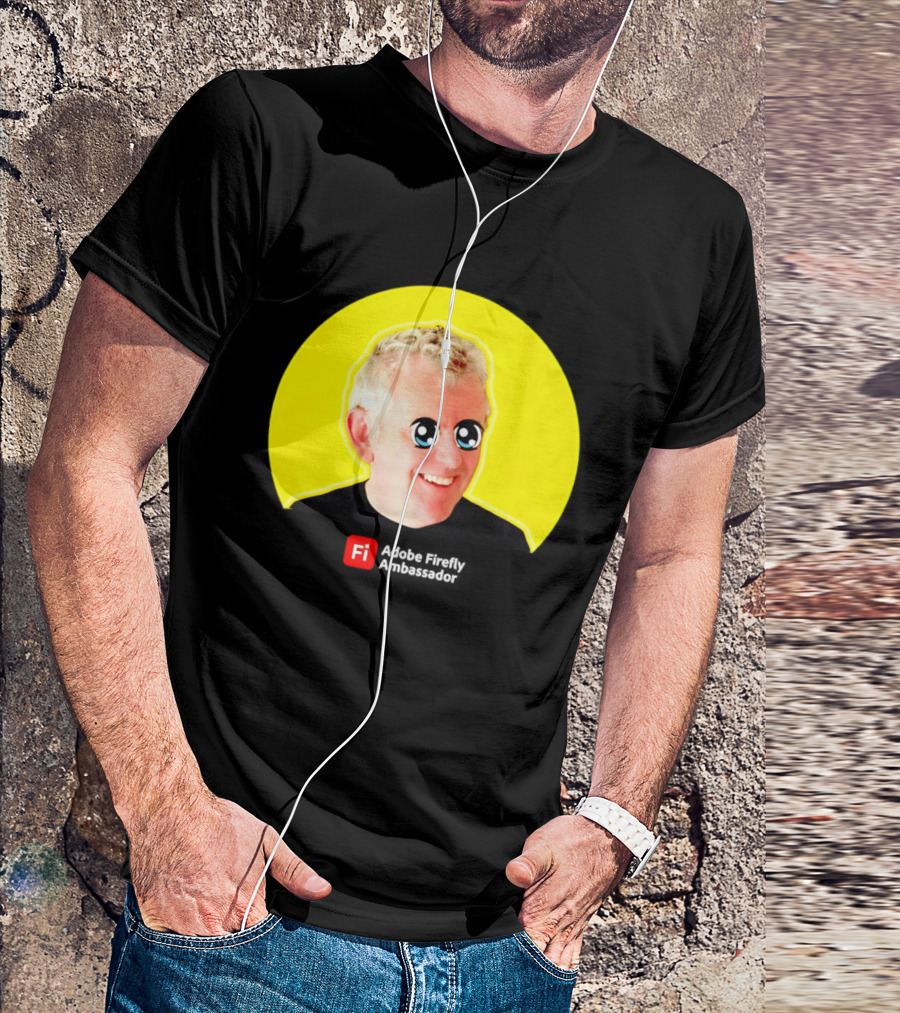 John Nack Firefly Ambassador Anime Eyes Yellow Circle Fi T-Shirt